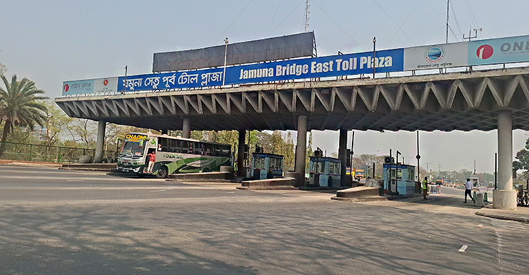 যমুনা সেতু দিয়ে পাঁচদিনে ১৫ কোটি টাকা টোল আদায়