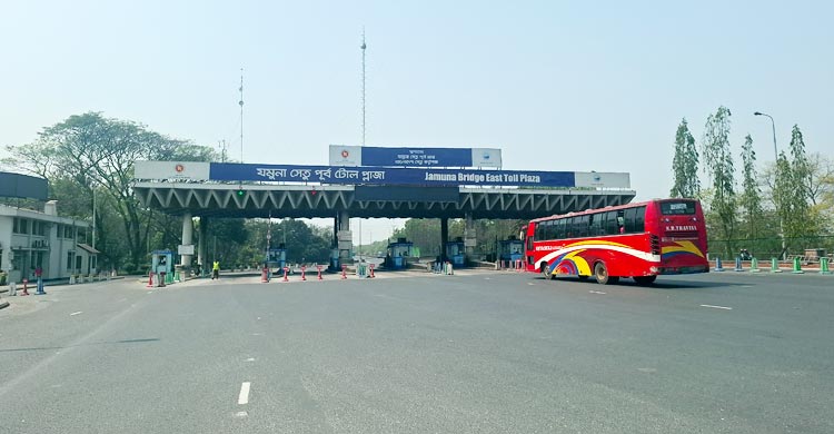 ২৪ ঘণ্টায় যমুনা সেতুতে ৩ কোটি ৩১ লাখ টাকা টোল আদায়