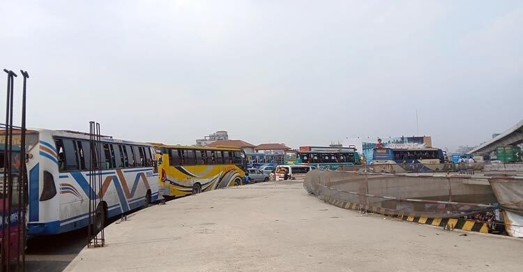 20-km tailback on Dhaka-Tangail highway