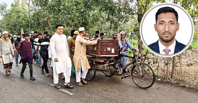 ১২ দিন পর দেশে এলো সৌদি আরবে নিহত মোশাররফের মরদেহ