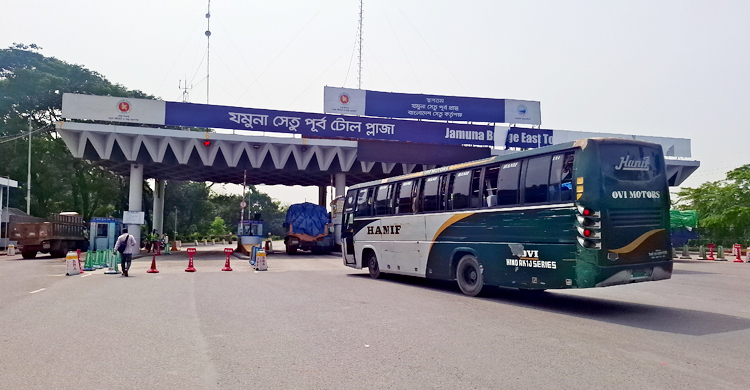 ২৪ ঘণ্টায় যমুনা সেতুতে টোল আদায় প্রায় ২ কোটি ৯৬ লাখ