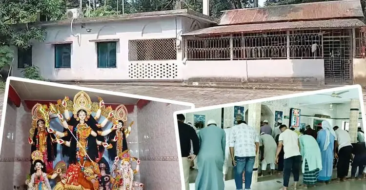৫৬ বছর ধরে সম্প্রীতির বার্তা ছড়াচ্ছে চৌধুরী বাড়ির মসজিদ-মন্দির