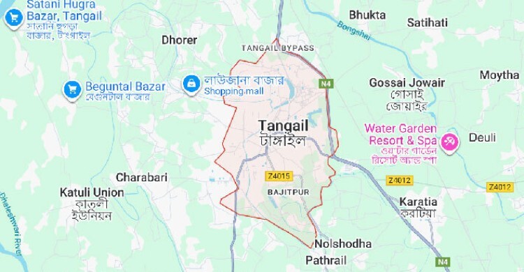 টাঙ্গাইলে রডবোঝাই ট্রাক উল্টে নিহত ১৫