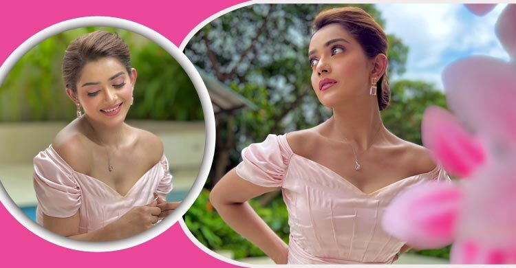 রোমান্টিক সাজে অপরূপ তানজিন তিশা