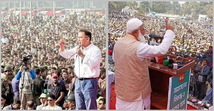 নির্বাচনি প্রচারণায় যা বললেন-যা এড়িয়ে গেলেন তারেক ও শফিকুর