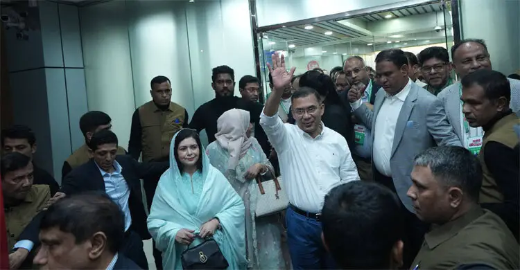 সিলেটে পৌঁছেছেন তারেক রহমান