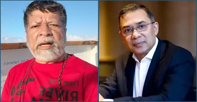 ফ্লোটিলায় যোগ দেওয়া শহিদুল আলমকে তারেক রহমানের অভিনন্দন