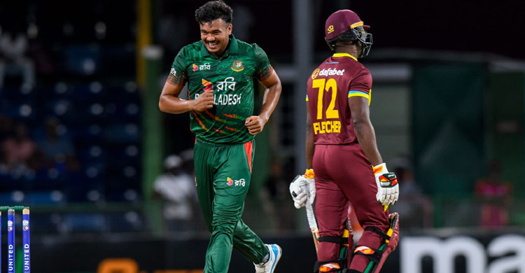 Bangladesh defeat West Indies by 27 runs, clinch T20I series