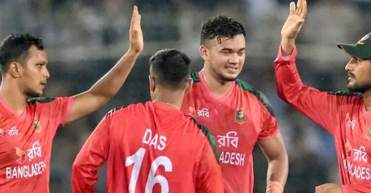 তাসকিনের জোড়া আঘাত, চাপে নেদারল্যান্ডস