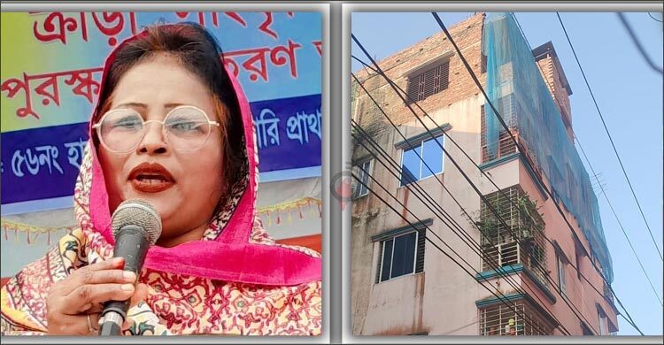 ‘দেশি মুরগি খেতে না পারা’ সেই শিক্ষিকার স্বামীর আছে ৬ তলা বাড়ি