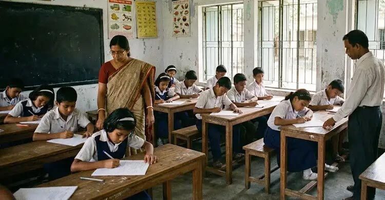 পরীক্ষায় ফিরলেন প্রাথমিক শিক্ষকরা