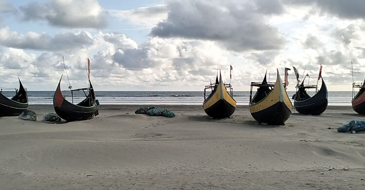 সাগরে ঢেউয়ের আঘাতে নৌকা থেকে পড়ে জেলে নিখোঁজ