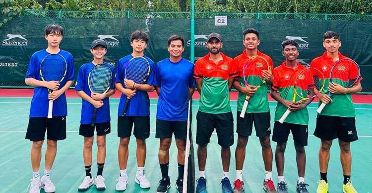 ডেভিস কাপ টেনিসের কোয়ার্টার ফাইনালে বাংলাদেশ