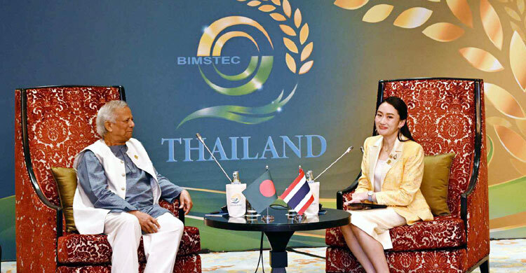 প্রধান উপদেষ্টার সঙ্গে থাই প্রধানমন্ত্রীর বৈঠক