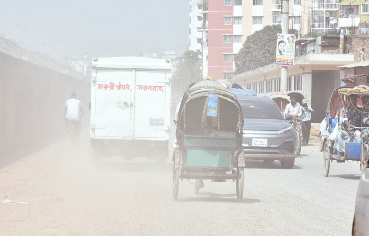 উন্নয়নের ধুলায় ঢাকা নগরজীবন, ছবিতে বিস্তারিত