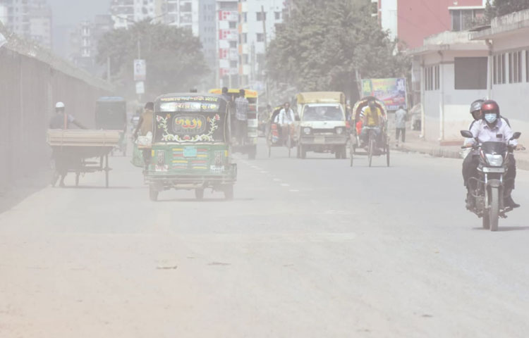 উন্নয়নের ধুলায় ঢাকা নগরজীবন, ছবিতে বিস্তারিত