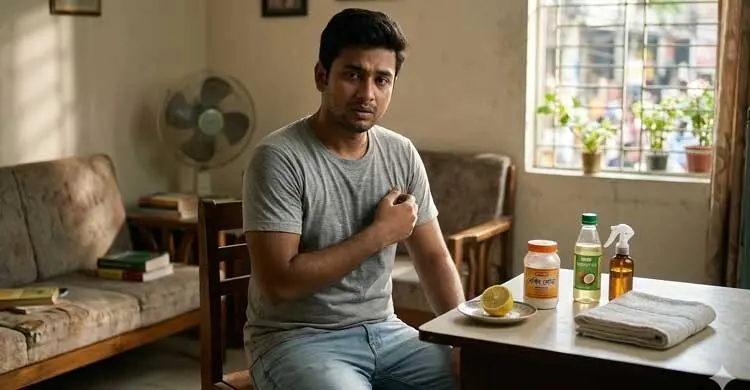 ঘামের গন্ধে বিব্রত? সমাধান আছেই ঘরে