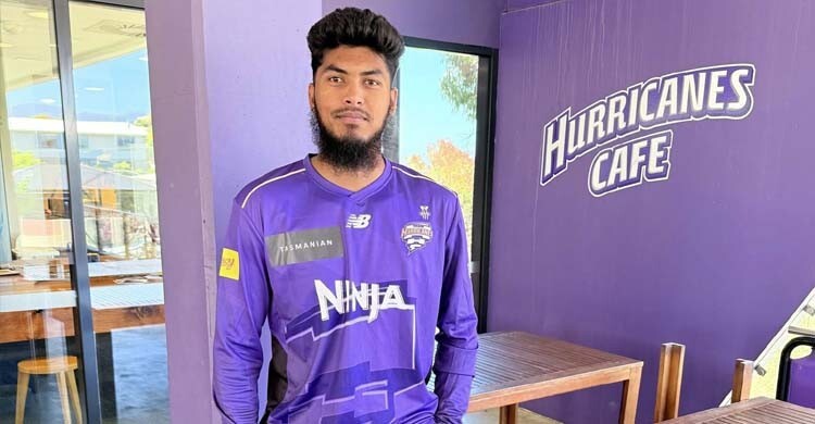 হোবার্টের জার্সিতে অভিষেকের অপেক্ষায় রিশাদ