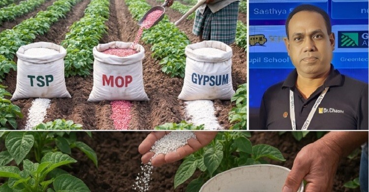 আলু চাষে সারের গুরুত্ব এবং সংকটে করণীয়
