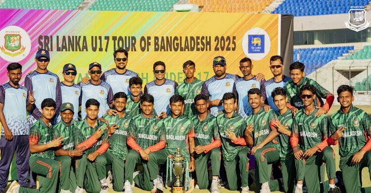 শেষ ম্যাচে শ্রীলঙ্কাকে হারিয়ে সিরিজ জিতলো বাংলাদেশ