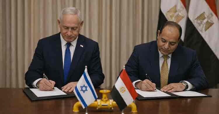 মিশরের সঙ্গে ৩ হাজার ৫০০ কোটি ডলারের চুক্তির ঘোষণা ইসরায়েলের