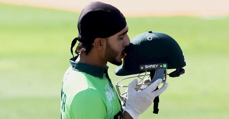 সামির মিনহাজের বিধ্বংসী শতকে ফাইনালে পাকিস্তানের বোর্ডে ৩৪৭