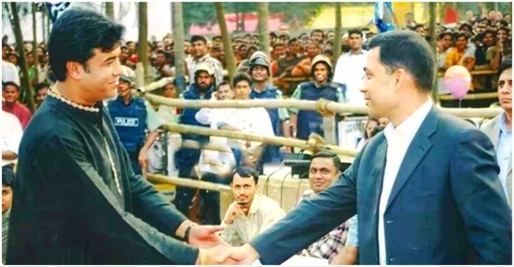 তারেক রহমানের দেশে ফেরার দিনে নায়ক মান্নার সঙ্গে ছবি ভাইরাল