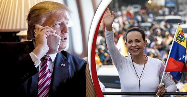 ট্রাম্পের আপত্তি, ভেনেজুয়েলার শাসক হতে পারছেন না নোবেলজয়ী মাচাদো!