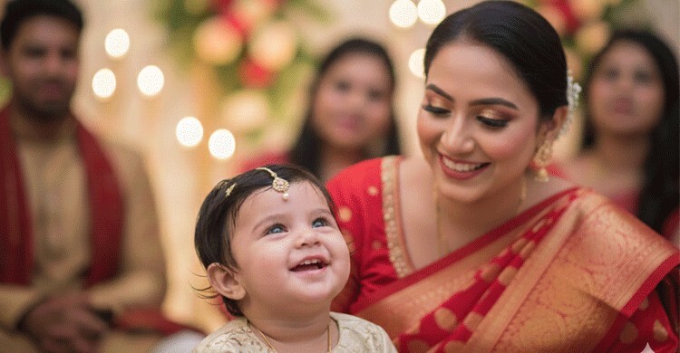 বিয়ের উৎসবে শিশুর যত্ন নিন সহজভাবে