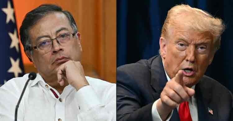 আমাকে ধরতে আসুন: ট্রাম্পকে কলম্বিয়ান প্রেসিডেন্টের চ্যালেঞ্জ