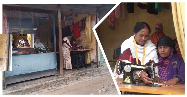 সেলাই মেশিনে ভাগ্য বদলানো সান্ত্বনা শত নারীর অনুপ্রেরণা