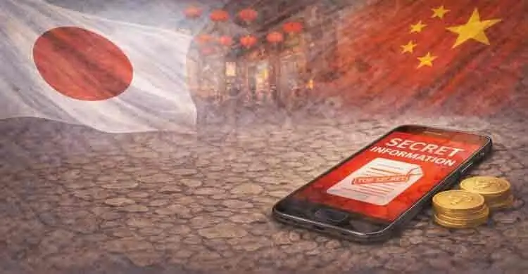 চীনে গিয়ে গোপন তথ্যে ভরা মোবাইল ফোন হারালেন জাপানি কর্মকর্তা