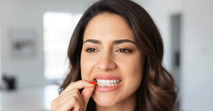 দাঁতে সেফটি পিন চেপে ধরার অভ্যাসে বিপদ হতে পারে