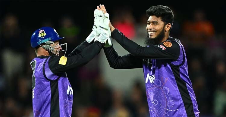 বাংলায় উইকেট চাইলেন ওয়েড, কথা রাখলেন রিশাদ