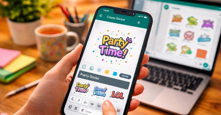 হোয়াটসঅ্যাপে টাইপ করলেই তৈরি হয়ে যাবে স্টিকার