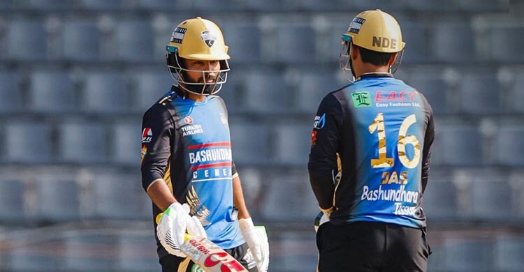 ৩ রানের জন্য সেঞ্চুরি মিস হৃদয়ের, রংপুরের চ্যালেঞ্জিং পুঁজি