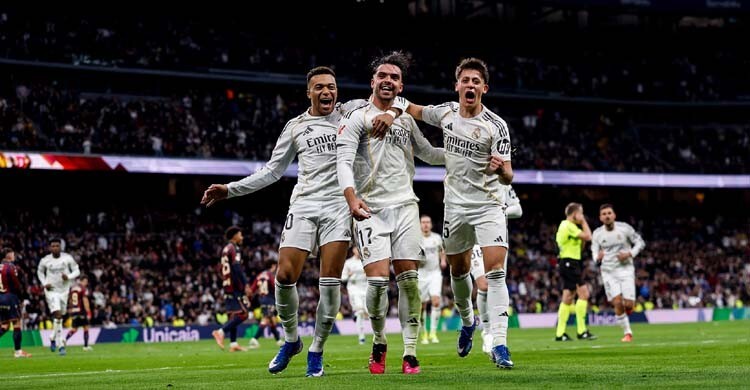 দুয়োর মাঝেই জয়, লেভান্তেকে হারিয়ে স্বস্তিতে রিয়াল