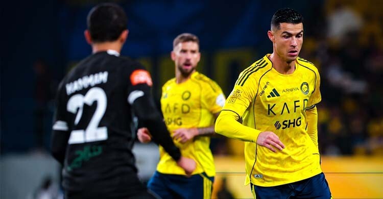 বছরের প্রথম জয়ের দেখা পেলো রোনালদোর আল নাসর