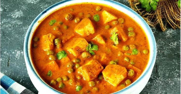 মটর পনিরের ঝটপট রেসিপি