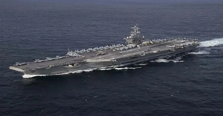 ইরানকে ‘সামলাতে’ রওয়ানা দিয়েছে মার্কিন রণতরী