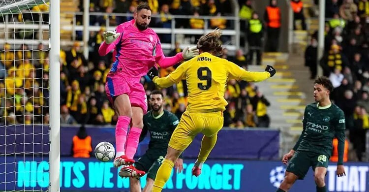 ম্যানসিটিকে হারিয়ে চ্যাম্পিয়ন্স লিগে ইতিহাস নরওয়ের ক্লাবের