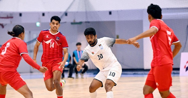 শেষ ম্যাচে নেপালের কাছে হার বাংলাদেশের