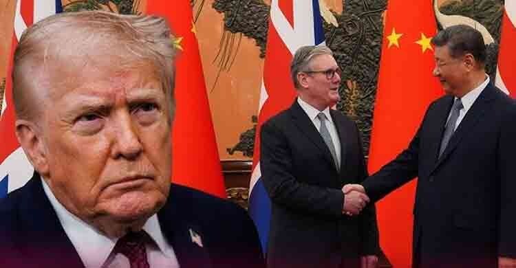 চীনের সঙ্গে ঘনিষ্ঠতা নিয়ে যুক্তরাজ্যকে সতর্ক করলেন ট্রাম্প