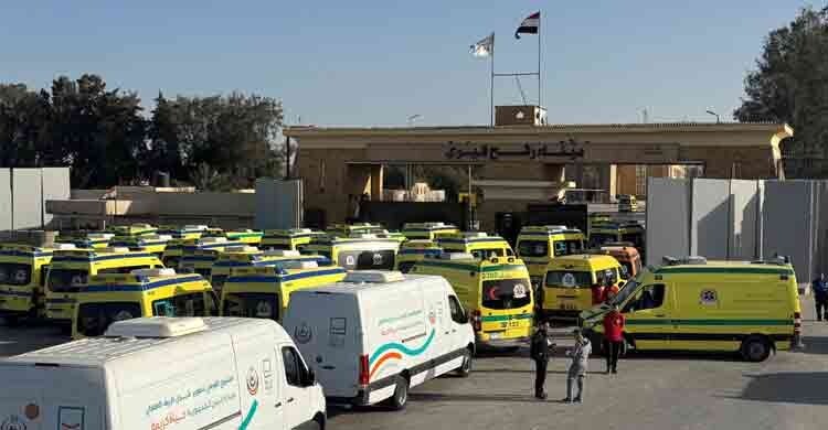 অবশেষে খুলে দেওয়া হলো রাফাহ ক্রসিং