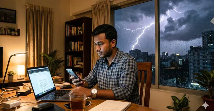 বজ্রপাতের সময় গ্যাজেট নিয়ে প্রচলিত এই ধারণাগুলো ভুল