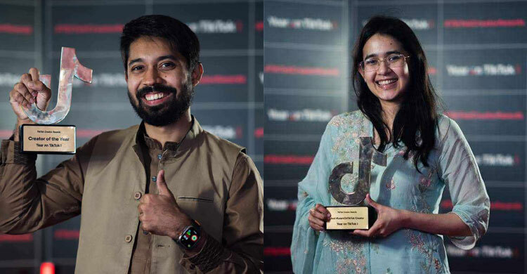 টিকটকের বর্ষসেরা পুরস্কার জিতে উচ্ছ্বসিত আয়মান-মুনজেরিন