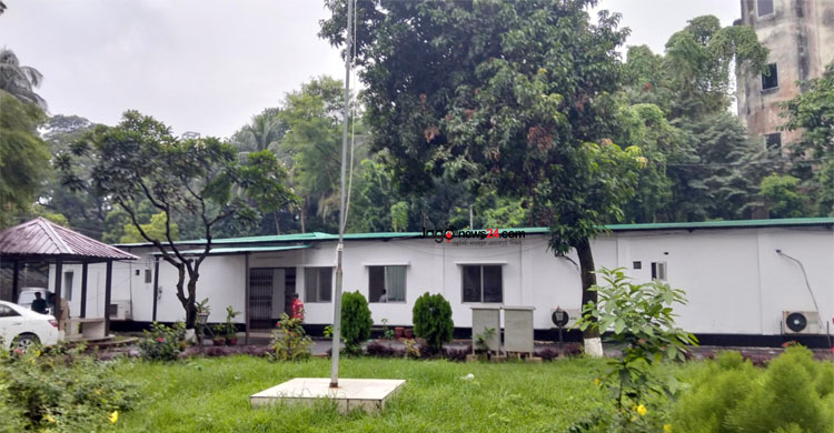 টিনশেড এই ভবনে চলছে বিচারকাজ-ছবি জাগো নিউজ