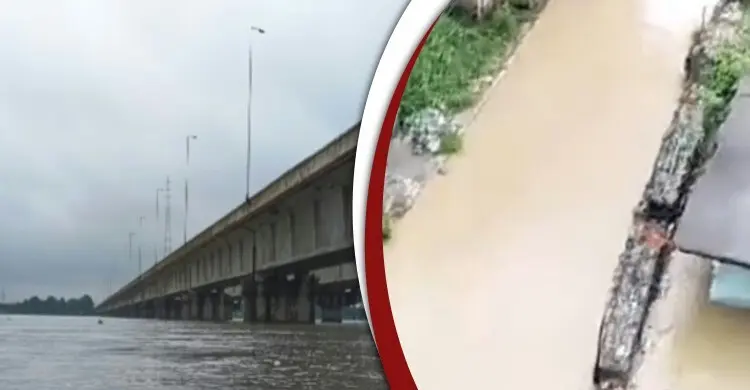 প্রবল বৃষ্টিতে ফুঁসছে তিস্তা, পানির তলায় দার্জিলিংগামী রাস্তা