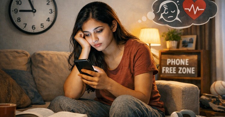 ফোনের স্ক্রলিংয়ের নেশা কাটানোর উপায়