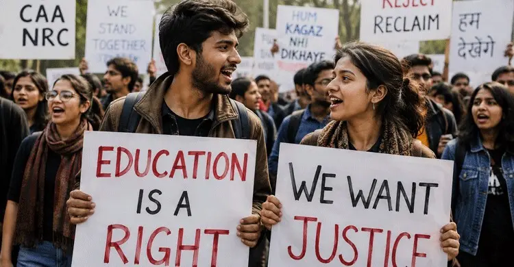 আন্দোলনের ময়দানের প্রেমই এখন নতুন ট্রেন্ড